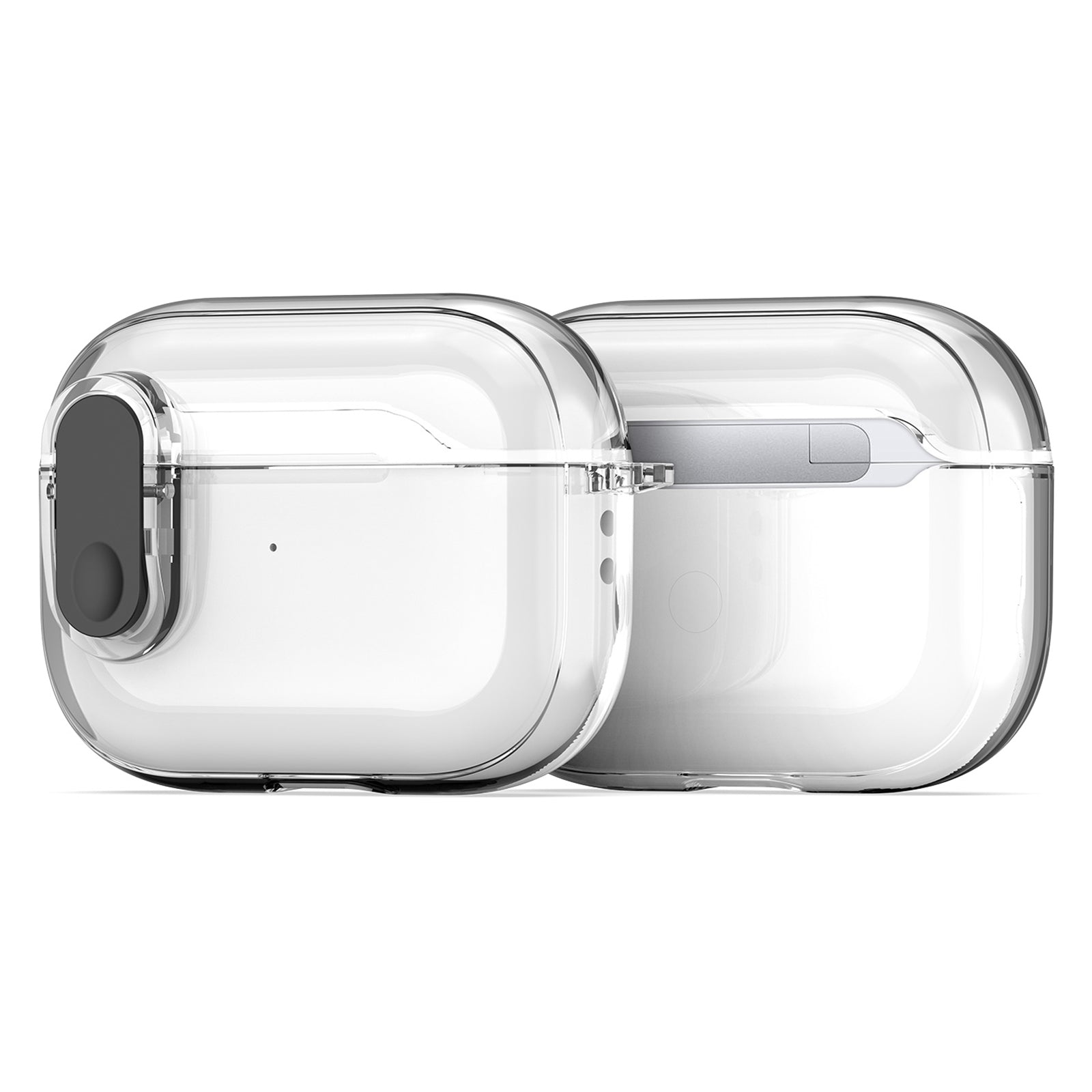 DUX DUCIS PECL Series for Apple AirPods Pro 2 Earphone Case TPU+PC Cover with Hanging Hook DUX DUCIS PECL Series for Apple AirPods Pro 2 Earphone Case TPU+PC Cover with Hanging Hook